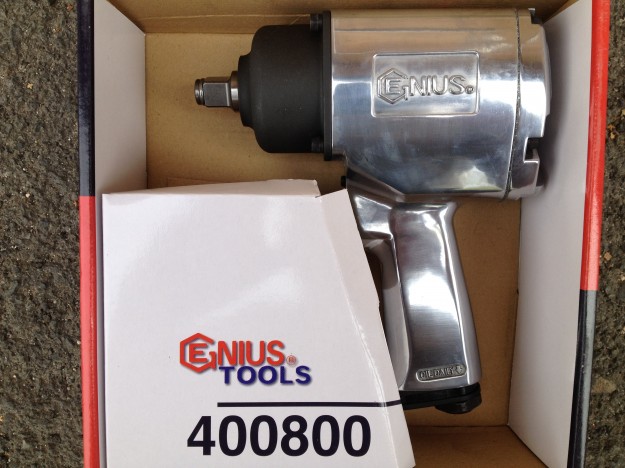 Genius Tools 1/2" ikerkalapácsos légkulcs 1085 Nm 400800