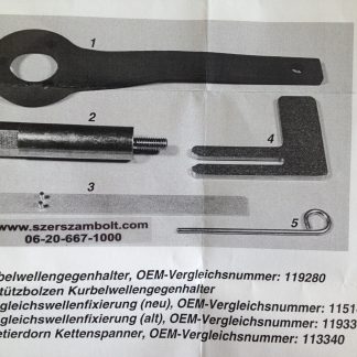 Balansz tengely rögzítő BMW 1,6, 1,8 és 2,0 literes 4 hengeres benzinmotorokhoz CON36135 - Image 3