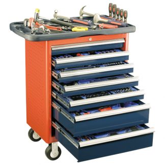 Genius Tools prémium szerszámos kocsi felszerelve MS-266TS - Image 7