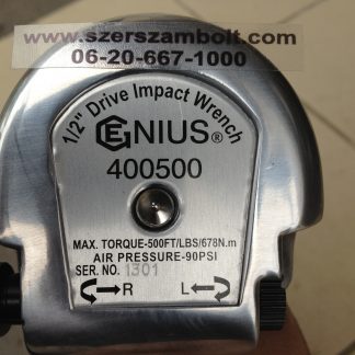 Genius Tools prémium ikerkalapácsos légkulcs 1/2" (678nm) 400500 - Image 3