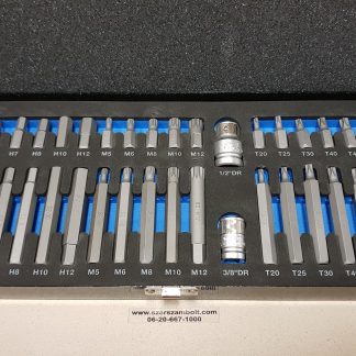 Kombinált 40 db-os torx-imbusz-xzn készlet prémium minőség 040303-0487 - Image 2