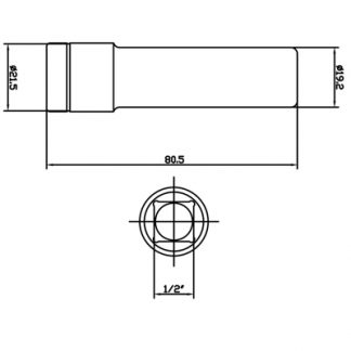 Speciális dugókulcs készlet Bosch adagoló állításhoz BGS-8827 - Image 4