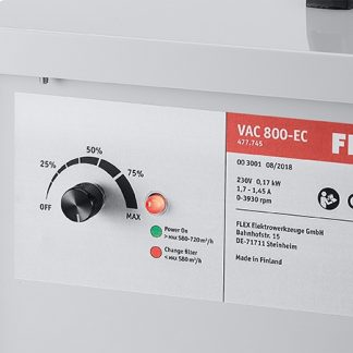 Építési hely légtisztító, porosztály M/H VAC 800-EC - Image 2