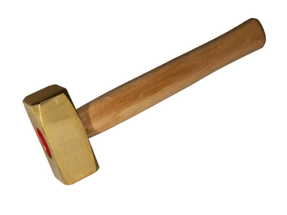 Bronzfejű kalapács, 1kg H2401 F-1