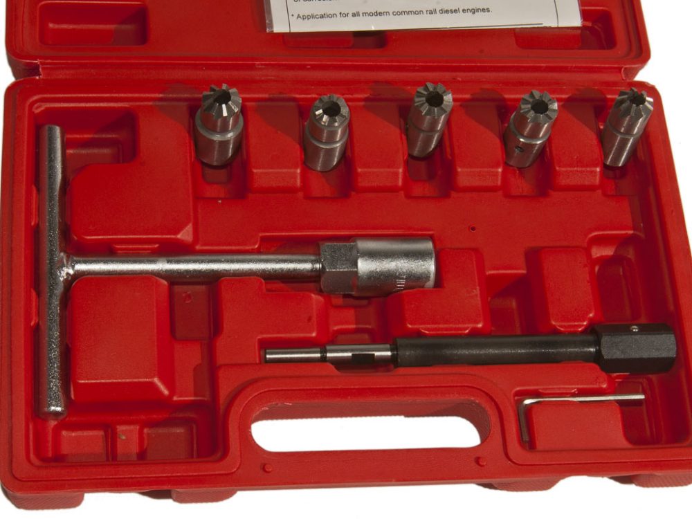 Porlasztócsúcs (injektor) fészekmaró készlet MK6109