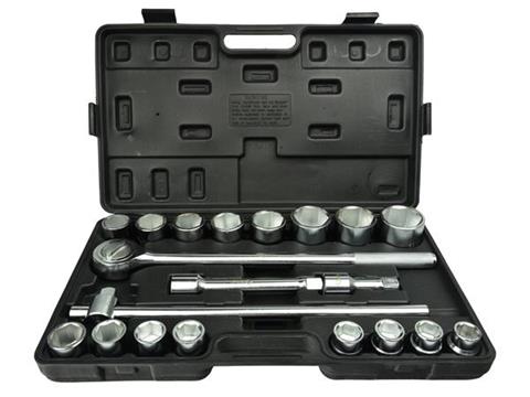 Dugókulcs készlet 6-lapú 19-50mm 21 részes G10110 (1)
