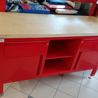Satupad, 2 fiók + 2 szekrény, 1.7m (fa munkapaddal) TSK7522-L - Image 2