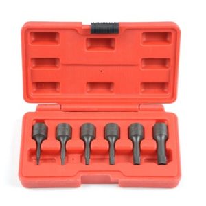Belső sérült csavar kiszedő dugókulcs készlet, 3/8", 6 darabos MK6170 - Image 2