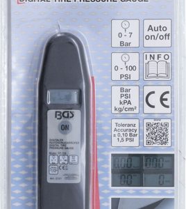 Digitális keréknyomásmérő (0-7 bar) BGS-2101 - Image 2