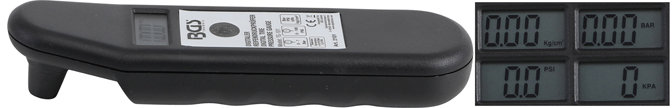Digitális keréknyomásmérő (0,15-9,5 bar) BGS-2101
