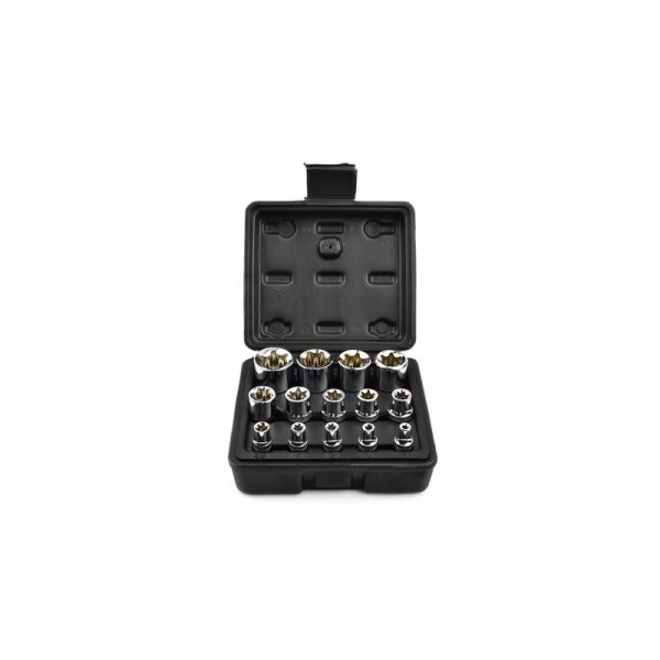 E-torx dugókulcs készlet E4-E24 14 részes G13566 (1)