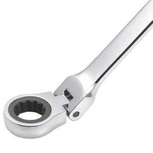 EXTRA hosszú racsnis, csuklós fejű csillagkulcs készlet 10 részes, 10–19 mm QS50466 - Image 2