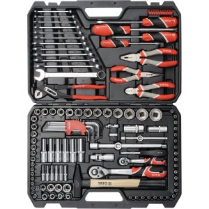 Dugókulcs klt. 1/4″ – 1/2″ 122 részes YATO profi YT-38901